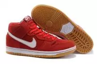 nike dunk sb nouveau mid red blance